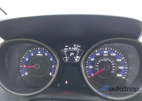 2013 Hyundai Elantra Limited from USA, damaged, VIN 5NPDH4AE3DH265371